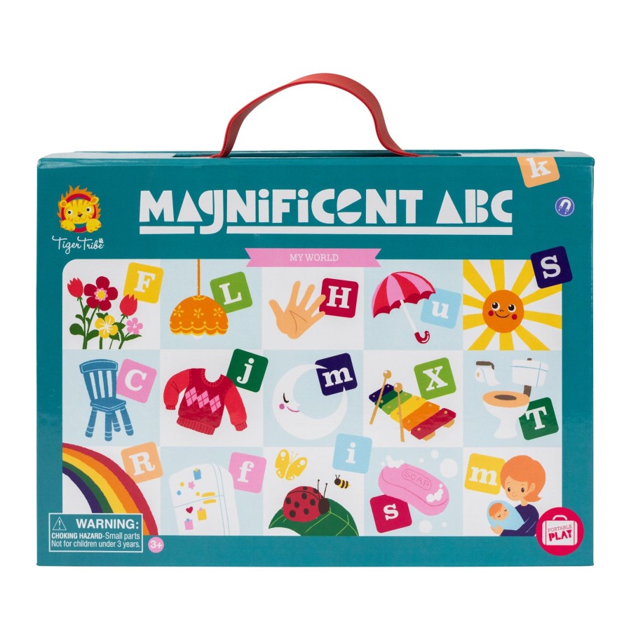 Play + Learn Tiger Tribe Magnet Play | Magnificent Abc - My World