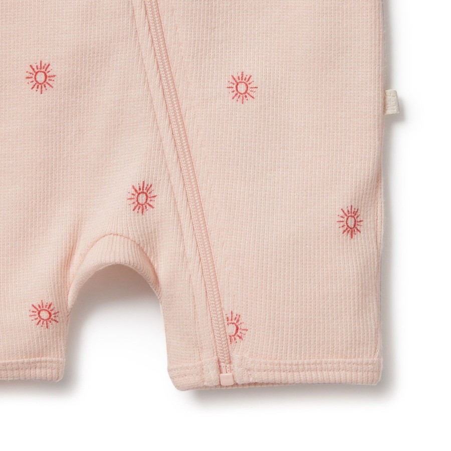 Baby [0-23M] Wilson & Frenchy All In One | Wilson And Frenchy Organic Boyleg Zipsuit Petit Soleil