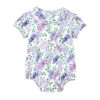 Baby [0-23M] Milky All In One | Milky Wisteria Collared Bubbysuit