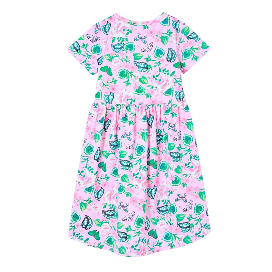 Baby [0-23M] Milky Dresses | Milky Butterfly Hi-Lo Dress