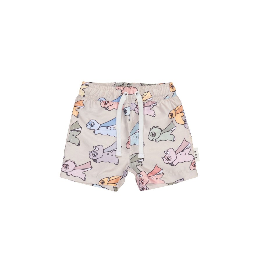 Child [2-14] Huxbaby Bottoms | Huxbaby Super Dino Swim Short