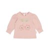 Baby [0-23M] Huxbaby Tops | Huxbaby Smile Flower Puff Top - Peony