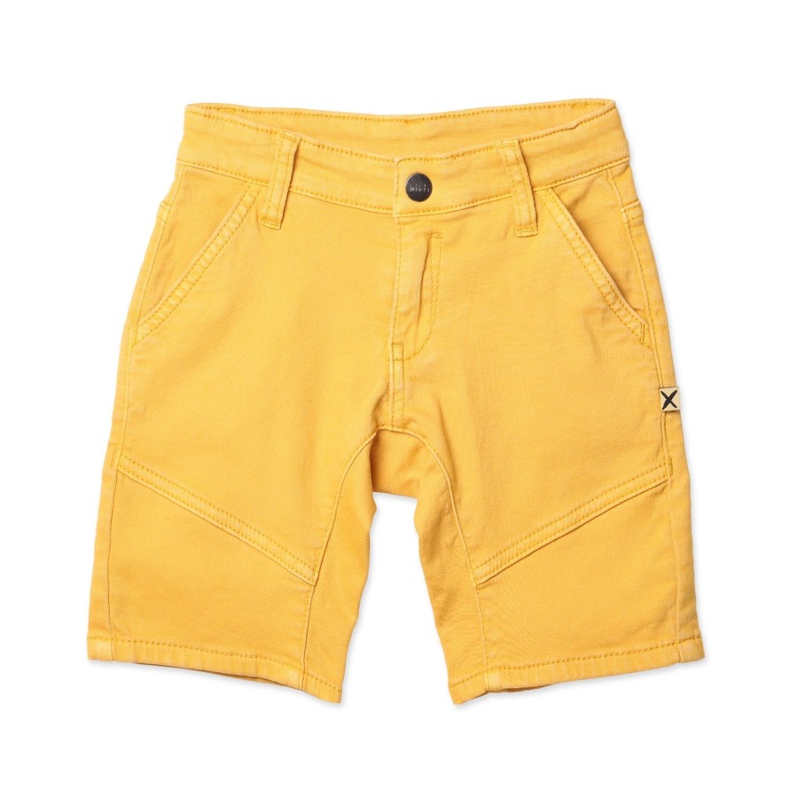 Child [2-14] Minti Bottoms | Minti Soft Feel Chino Short - Mustard