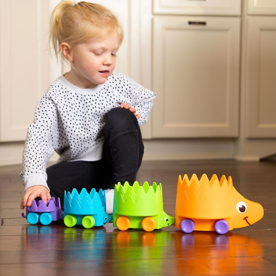 Baby [0-23M] Fat Brain Shape Sorters + Puzzles | Fat Brain - Hiding Hedgehogs