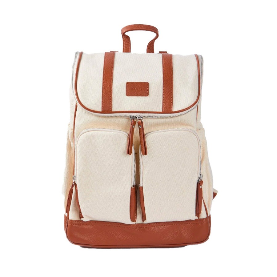 Grown Ups Oi Oi | Oioi Nappy Backpack - Canvas/Terracotta