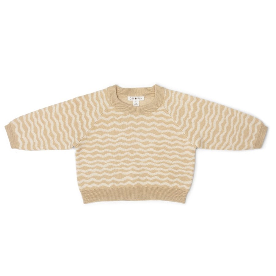 Child [2-14] Grown Jumpers | Grown Organic Raglan Pull Over - River