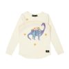 Child [2-14] Rock Your Baby Tops | Rock Your Baby Bouquet Dinosaur Long Sleeve T-Shirt