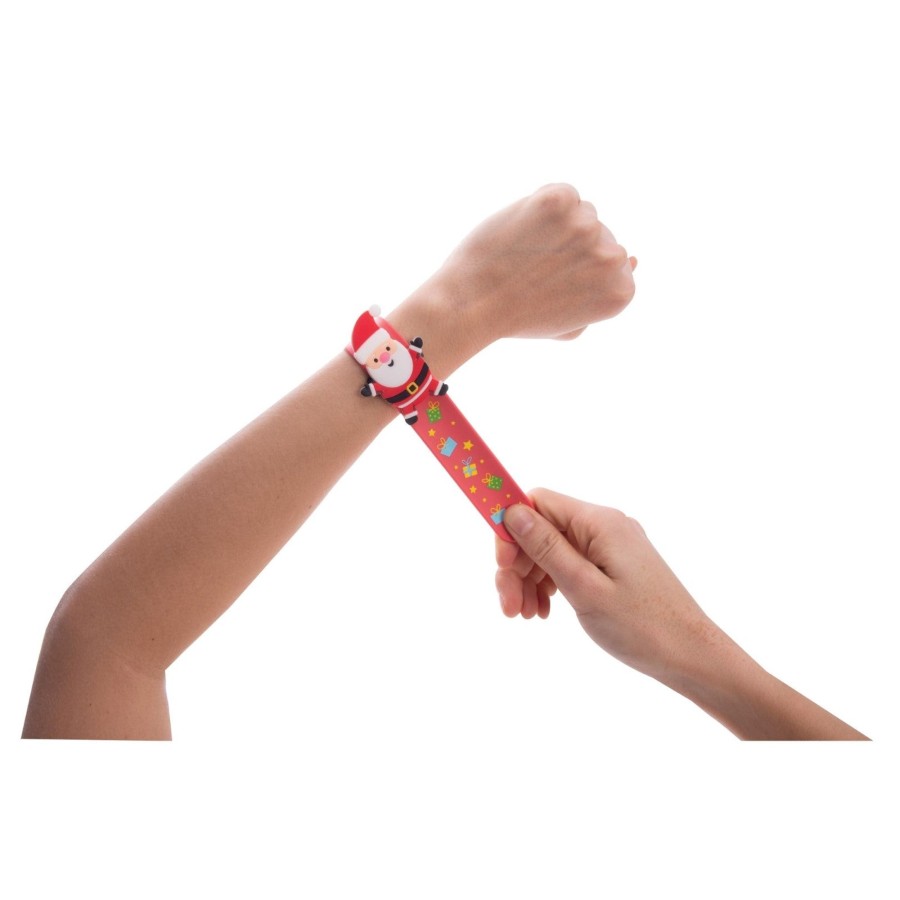 Play + Learn IS GIFT Small + Fun | Festive Slap Bands - Assorted