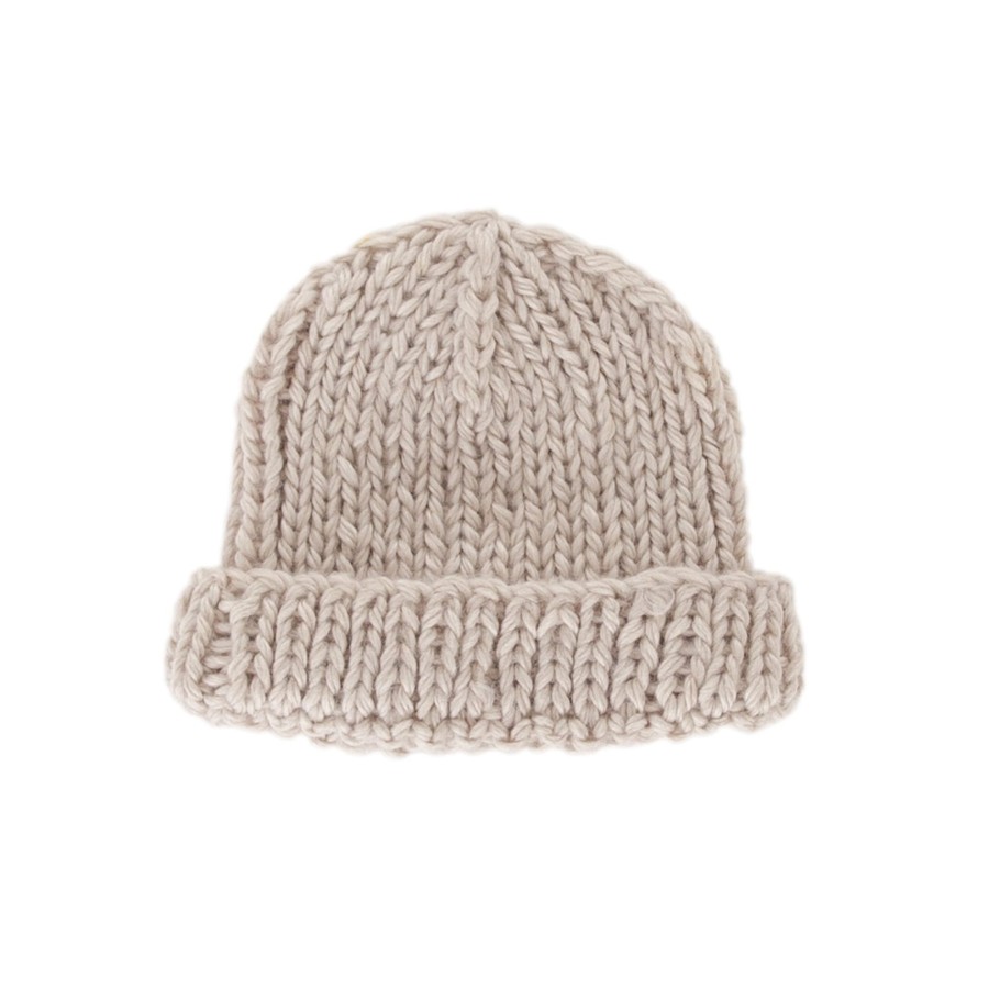 Baby [0-23M] Acorn Beanies | Acorn Freedom Beanie - Oatmeal