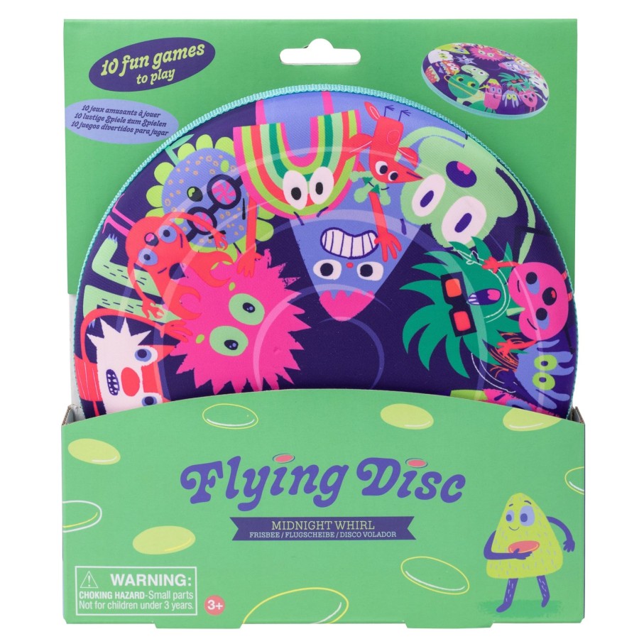 Play + Learn Tiger Tribe Outdoor | Flying Disc - Midnight Whirl