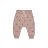 Child [2-14] Quincy Mae Bottoms | Quincy Mae Fleece Sweatpant - Snow Stars