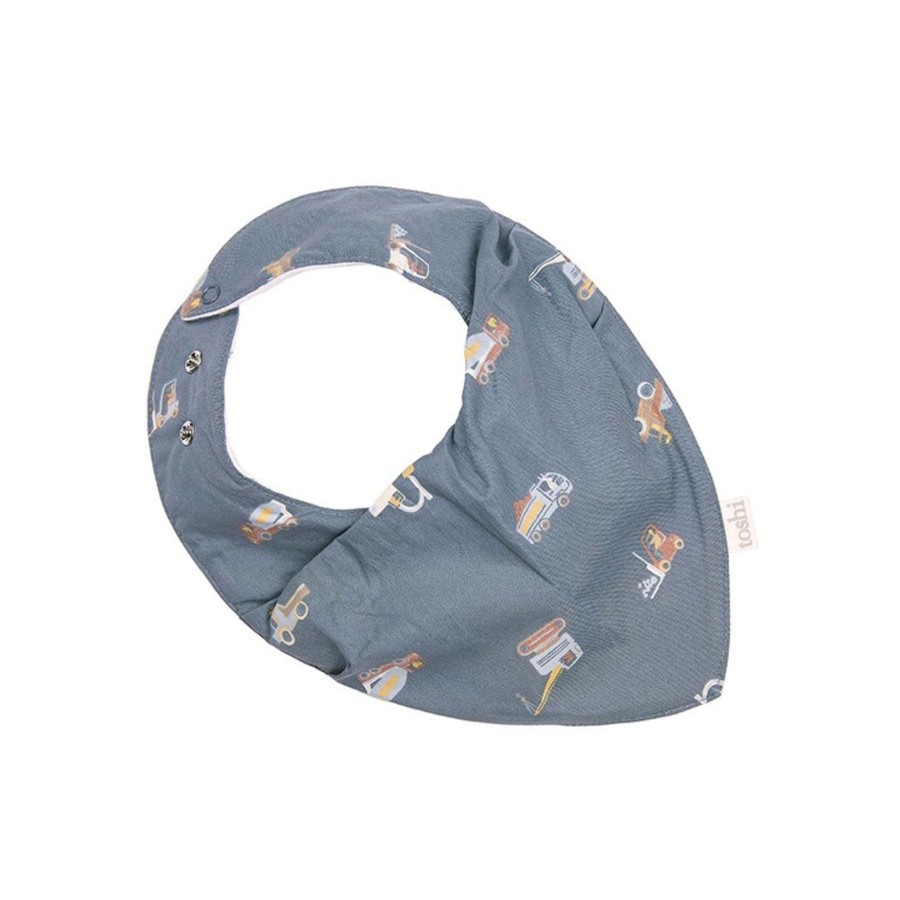 Baby [0-23M] Toshi Bibs | Toshi Baby Bandana Bib 2Pc - Big Diggers